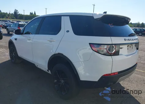 2016 Land Rover Discovery Sport Hse z USA, uszkodzony, nr VIN SALCR2BG7GH551121